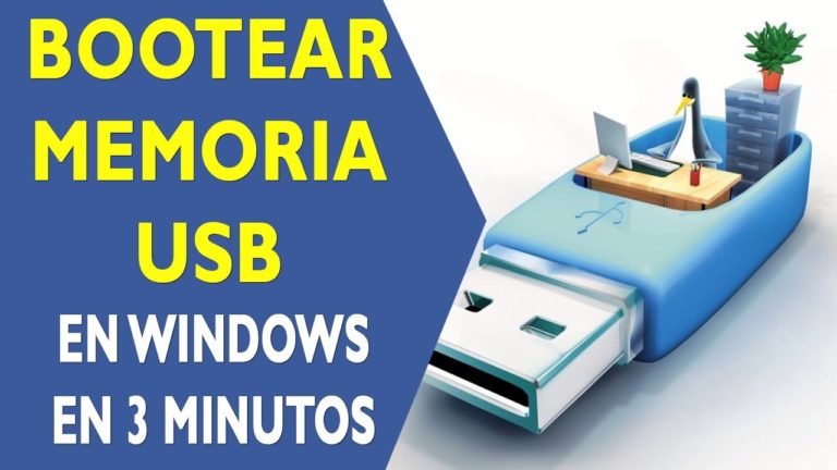 bootear memoria usb