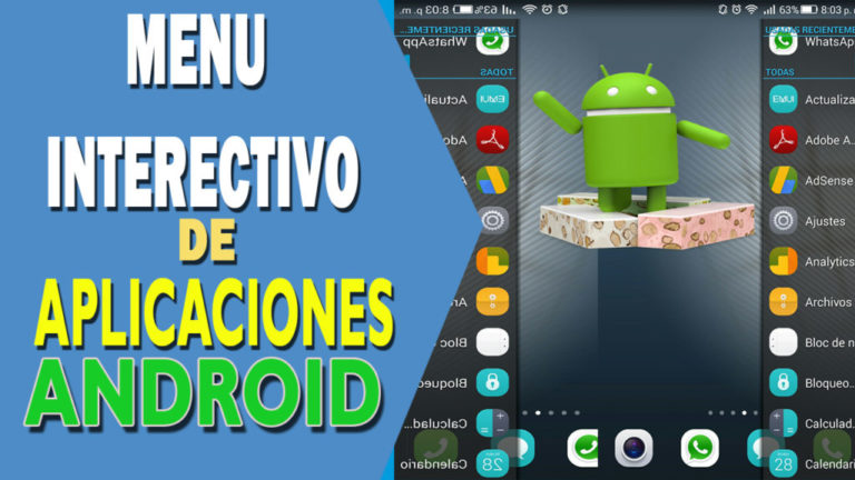 menu interactivo