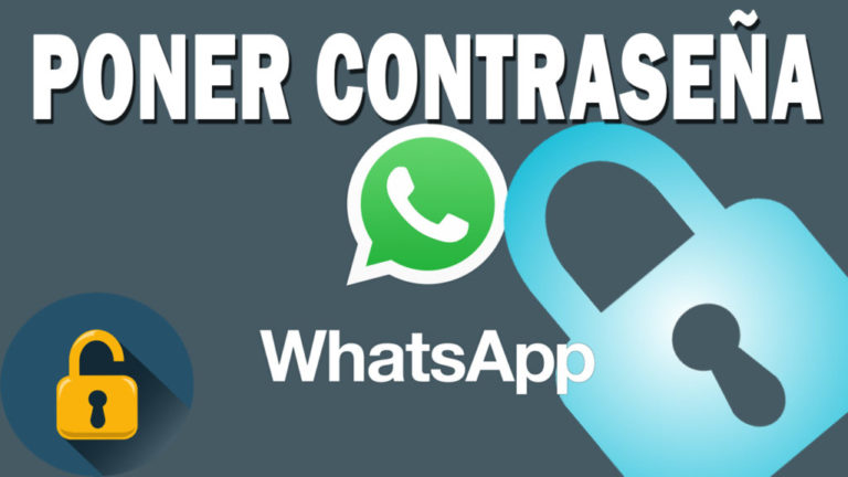 poner contraseña
