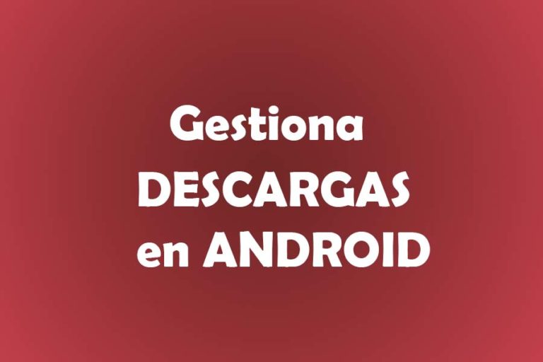 gestione descargas