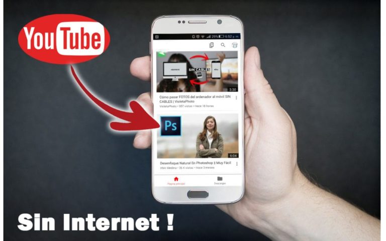 Youtube sin internet