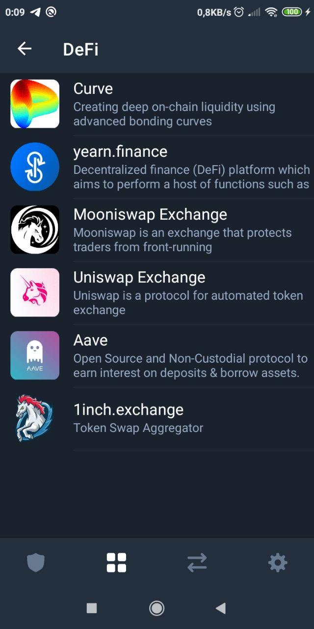 Trust wallet ¿Que son las DApps DeFis y tokens coleccionables? Ganar dinero online