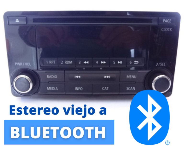estereo viejo a bluetooth